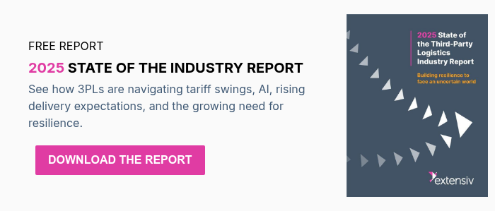FREE REPORT 2025 STATE OF THE INDUSTRY REPORT See how 3PLs are navigating tariff swings, AI, rising delivery expectations, and the growing need for resilience.
